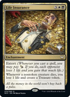 Life Insurance card from Promo Pack: Streets of New Capenna
