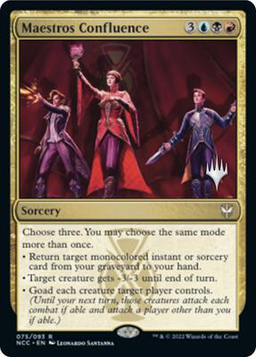 Maestros Confluence card from Promo Pack: Streets of New Capenna
