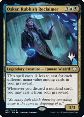 Oskar, Rubbish Reclaimer card from Promo Pack: Streets of New Capenna