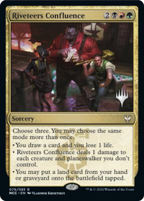 Riveteers Confluence card from Promo Pack: Streets of New Capenna