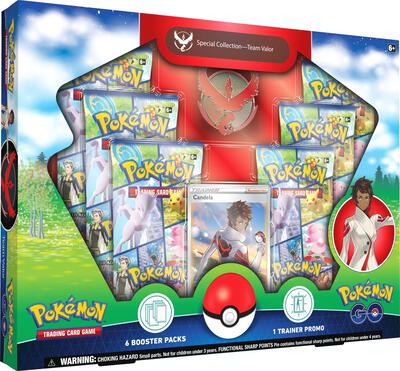 Pokemon GO Special Collection - Team Valor card from Pokemon GO