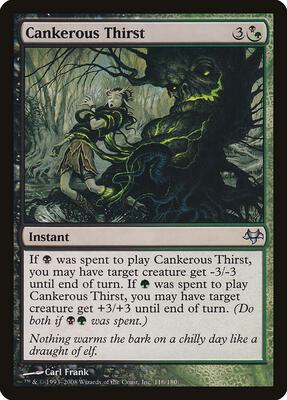 Cankerous Thirst card from Eventide