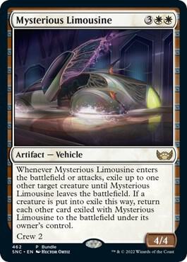 Mysterious Limousine (SNC Bundle) card from Unique and Miscellaneous Promos