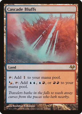Cascade Bluffs card from Eventide