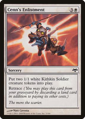 Cenn's Enlistment card from Eventide