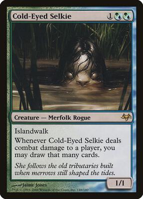 Cold-Eyed Selkie card from Eventide