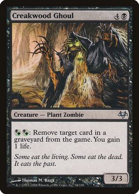 Creakwood Ghoul card from Eventide