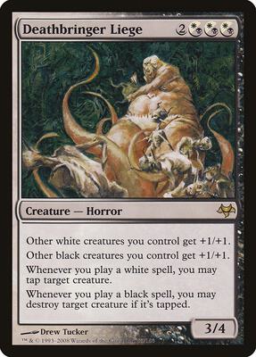 Deathbringer Liege card from Eventide