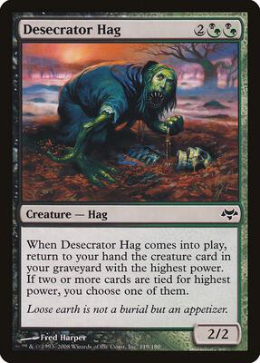 Desecrator Hag card from Eventide