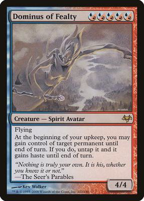 Dominus of Fealty card from Eventide