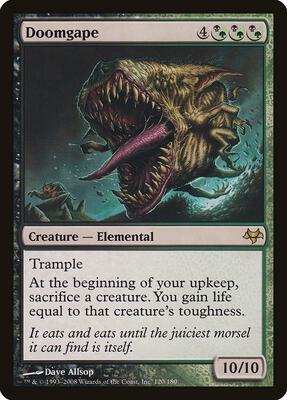 Doomgape card from Eventide