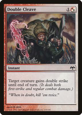 Double Cleave card from Eventide
