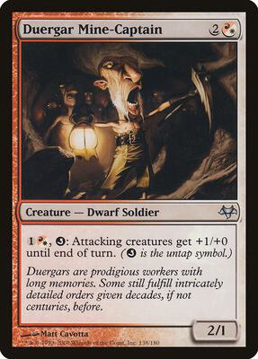 Duergar Mine-Captain card from Eventide