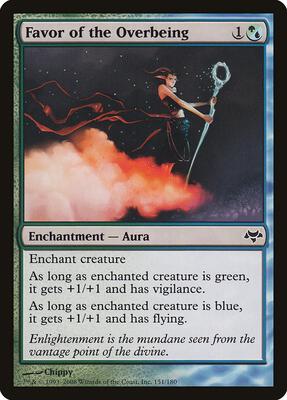 Favor of the Overbeing card from Eventide
