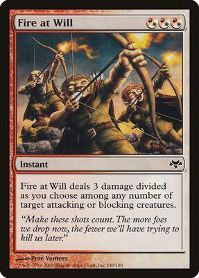 Fire at Will card from Eventide