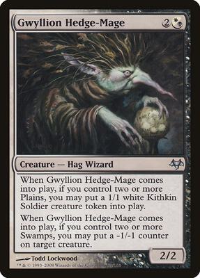 Gwyllion Hedge-Mage card from Eventide