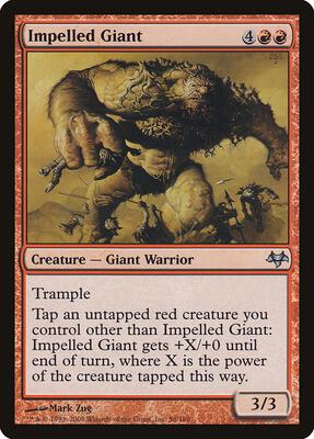 Impelled Giant card from Eventide