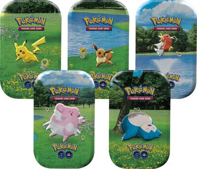 Pokemon GO Mini Tin [Set of 5] card from Pokemon GO