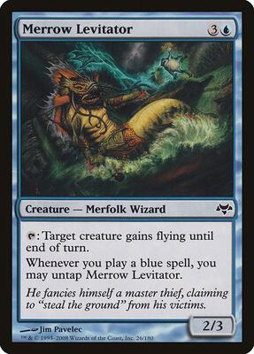 Merrow Levitator card from Eventide