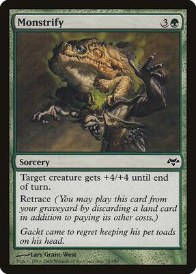 Monstrify card from Eventide