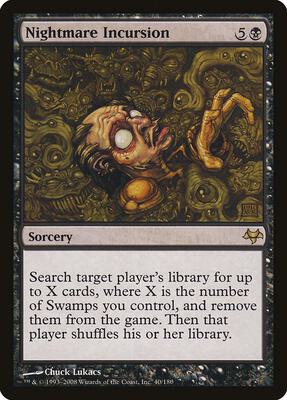 Nightmare Incursion card from Eventide