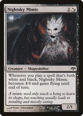 Nightsky Mimic card from Eventide