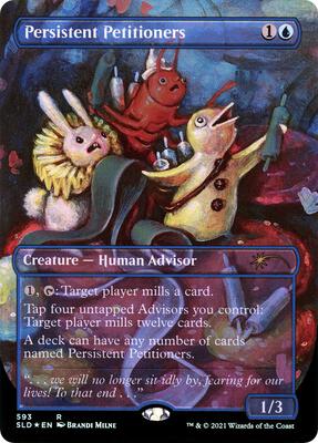Persistent Petitioners (593) card from Secret Lair Drop Series