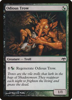 Odious Trow card from Eventide