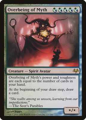 Overbeing of Myth card from Eventide