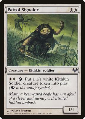Patrol Signaler card from Eventide