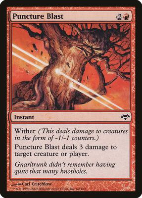 Puncture Blast card from Eventide