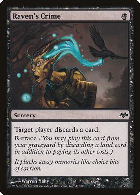 Raven's Crime card from Eventide