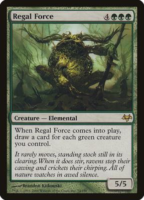 Regal Force card from Eventide