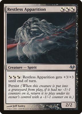 Restless Apparition card from Eventide