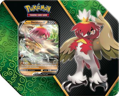 Divergent Powers Tin [Hisuian Decidueye V] card from Miscellaneous Cards & Products