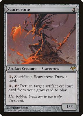 Scarecrone card from Eventide