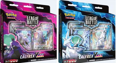 League Battle Deck [Shadow Rider/Ice Rider Calyrex VMAX] [Set of 2] card from Miscellaneous Cards & Products