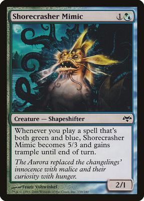Shorecrasher Mimic card from Eventide