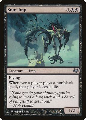 Soot Imp card from Eventide