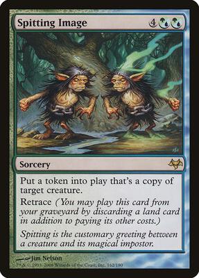 Spitting Image card from Eventide