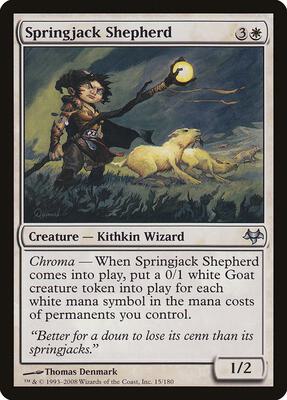 Springjack Shepherd card from Eventide