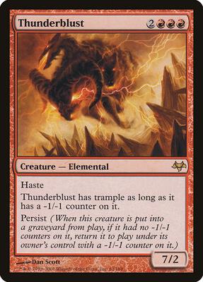 Thunderblust card from Eventide
