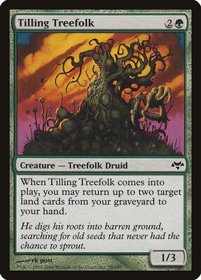 Tilling Treefolk card from Eventide