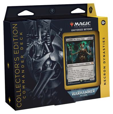 Universes Beyond: Warhammer 40,000 - Necron Dynasties Commander Deck (Collector's Edition) card from Universes Beyond: Warhammer 40,000