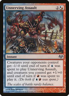 Unnerving Assault card from Eventide