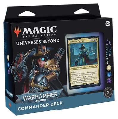 Universes Beyond: Warhammer 40,000 - Forces of the Imperium Commander Deck card from Universes Beyond: Warhammer 40,000