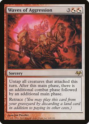 Waves of Aggression card from Eventide