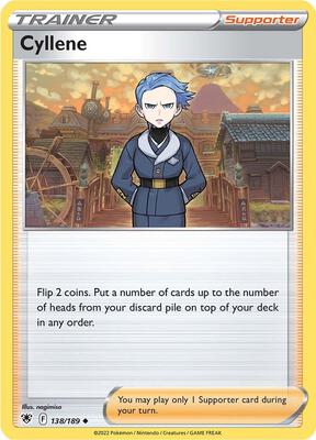 Cyllene card from SWSH10: Astral Radiance