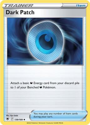 Dark Patch card from SWSH10: Astral Radiance