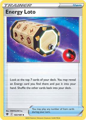 Energy Loto card from SWSH10: Astral Radiance